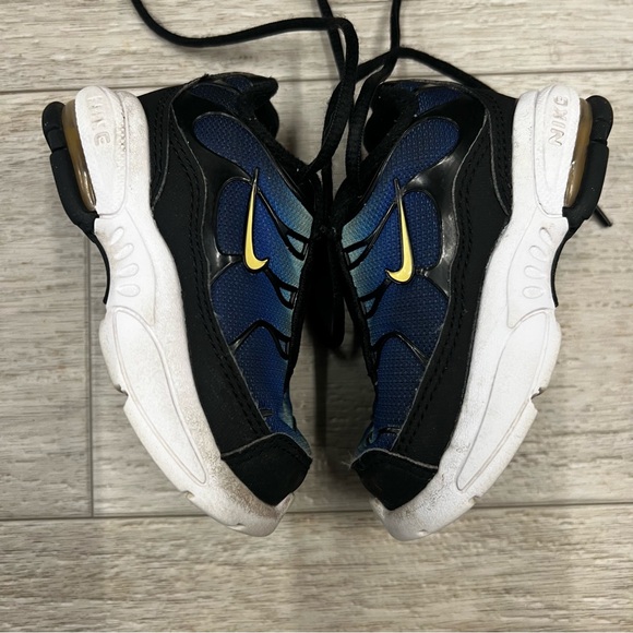 Nike Air Max Plus TD Toddler Sneakers Black Sky Blue Size 4C - Picture 7 of 11